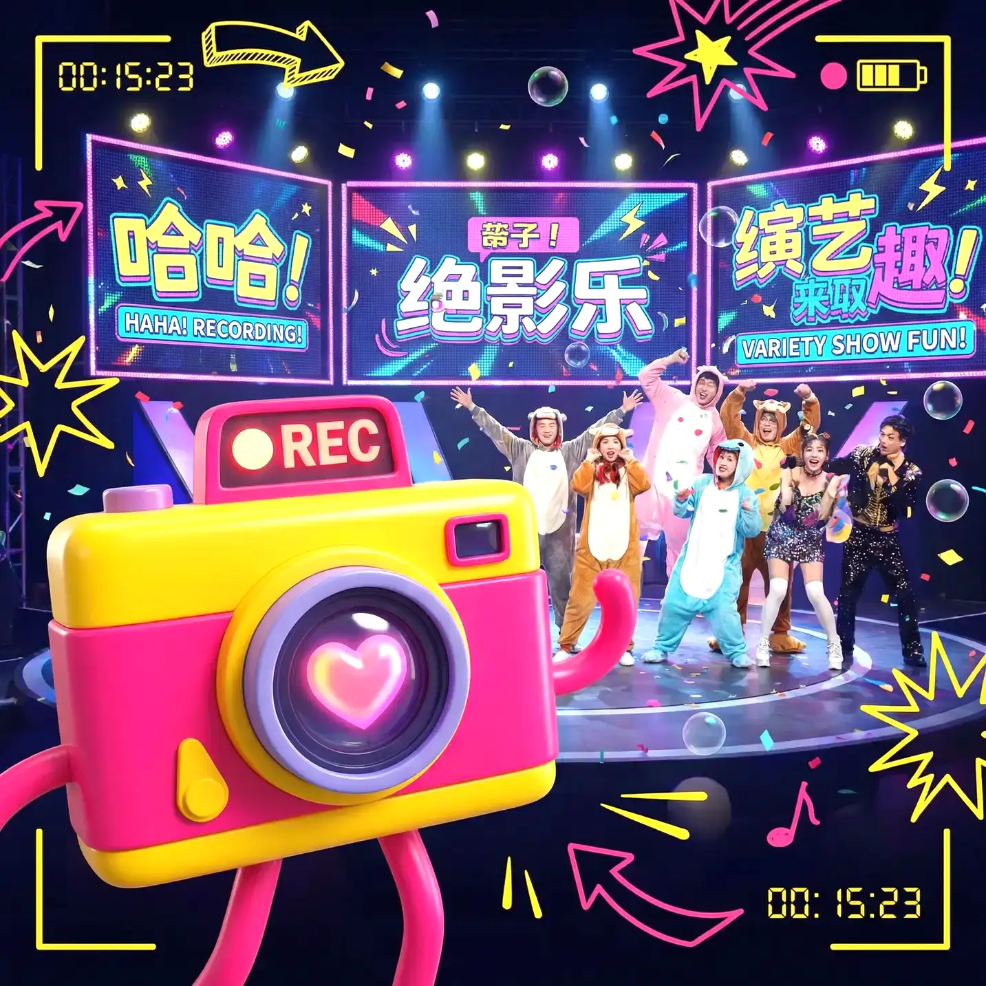 真实血淋淋处破女 经典综艺 - 极限挑战